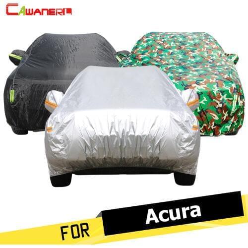 Cawanerl Car Cover Outdoor & Indoor Vehicle Sun Anti UV Rain Snow Resistant Dust Proof Cover For Acura TL TLX TSX Vigor ZDX