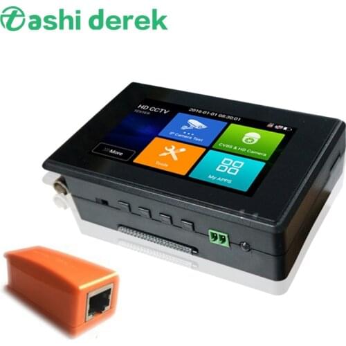 IPC-1800ADH PLus Hd Cctv-tester 8mp Ahd/8mp Cvi/8mp Tvi 4k Camera Test Tool Wifi Hotspot Wrist Monitor Tester US/UK/EU/AU Plug