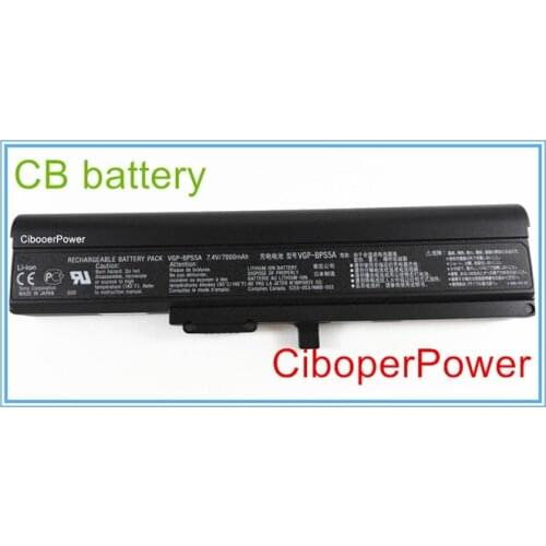 Original quality 7800mAh VGP-BPS5A Laptop Battery for VGP-BPS5 VGP-BPL5 VGP-BPL5A VGN-TX