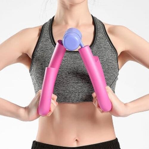 PVC Leg Thigh Exercisers Gym Sports Thigh Master Leg Muscle Arm Chest Waist Exerciser Workout Machine Gym Home Fitness Equipment