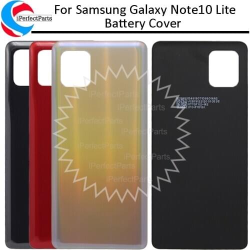 Back Cover For Samsung Galaxy Note 10 lite Back Battery Cover Rear Door Housing Case Cover For samsung Note 10 lite SM-N770F/DSM