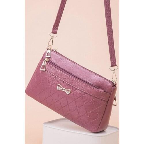 One-shoulder Womens Bag 2021 New Womens Bag Bag Handbag One-shoulder Oblique Across The Rhombic Grid Small Bag