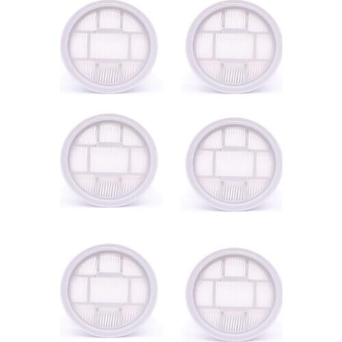 2/4/6pcs Hepa Filter for Deerma VC20/VC21/VC20S Vacuum Cleaner Filters Cleaning Parts