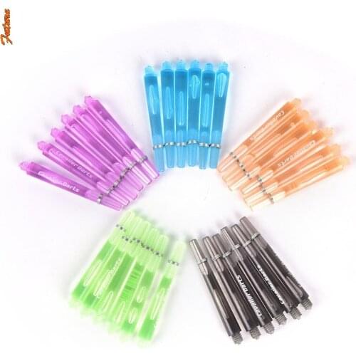 2021 New 6 5-color Nylon Dart Shaft Dart Accessories 45mm With O-ring 2BA Thread