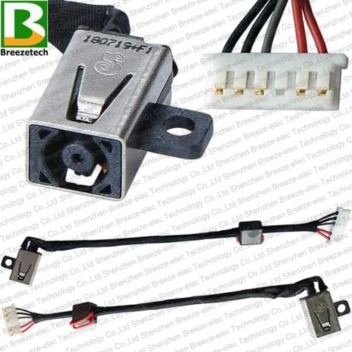 DC Power Jack socket Cable Wire connector for Dell Inspiron 15-5000 5551 5558 5555 14 5455 5458 5347 P51F DC30100UD00 0KD4T9