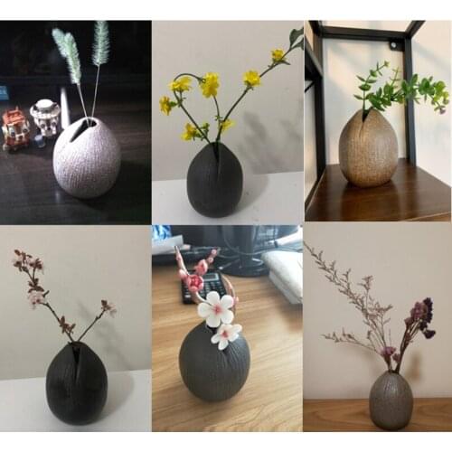 DOORSACCERY Ceramic Flower Vases