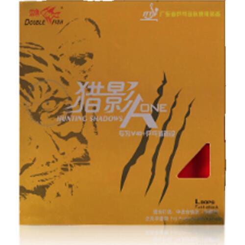 Double Fish Hunting Shadow A-One Strong Sticky Table Tennis Racket Rubber Tire Pingpong Topsheet With Blue Sponge for Loop Spin