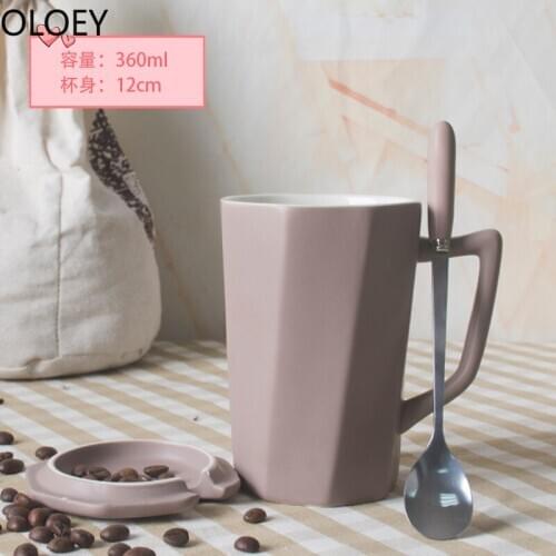 Porcelain Creative Ceramic Coffee Mugs Tea Milk Cup Nordic White Coffee Mug Drinkware Bone China Tazas De Ceramica Gift Box