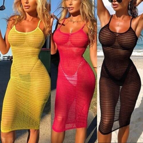 Summer Women Sexy Lace Crochet Bikini Cover Up Bathing Suit Tunic Swimwear Beach Dress Hollow Out Tops