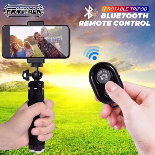Mobile Phone Holder Selfie Stick Deformable Tripod Bracket For Mobile Phone Camera Video Photo Remote Control For IOS Android
