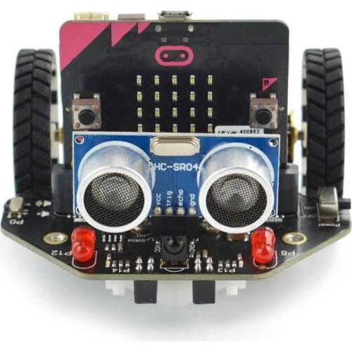 Programming car kit wheel micro:bit education remote- control robot graphical programming microbit