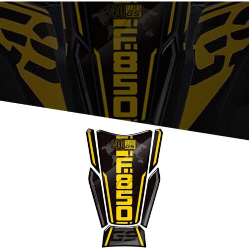 For BMW F850GS Adventure 40 Year Decals 2019-2021 Motorcycle Tank Pad Protector Sticker