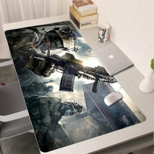 Call of Duty Warzone Desk Mat Mousepad Gamer Accessories Anime Big Mouse Pad Mice Keyboards Computer Peripherals Office Mausepad
