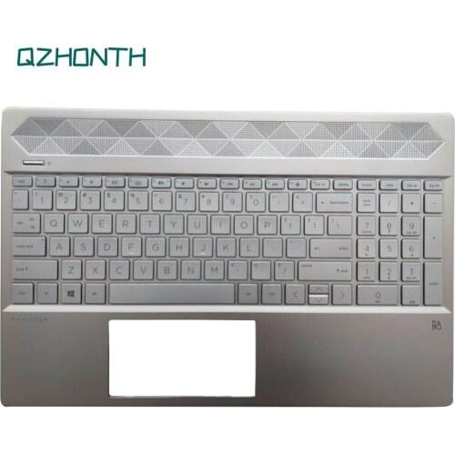 New For HP Pavilion 15-CS 15-CW Palmrest Case with Keyboard Backlit 15.6" L24752-001