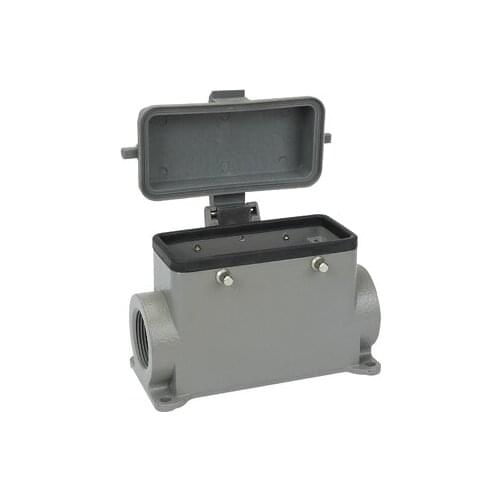 HDXBSCN Industrial rectangular heavy duty connector HDC HE-016 Han B 16 cores 16A waterproof aviation plug