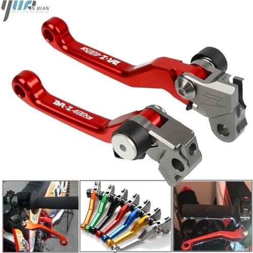 Motorcycle Pivot Foldable Brake Clutch Levers For Suzuki DRZ400SM DRZ 400SM DRZ400 SM 2000-2017 2016 2015 14 Dirt Bike Motocross