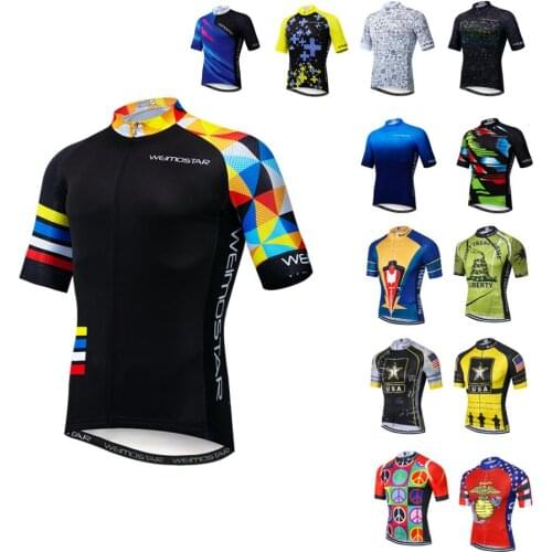UFOBIKE Men Cycling Jersey Maillot Ciclismo Hombre Summer Short Sleeve Top Bicycle MTB Shirt Road Bike Wear