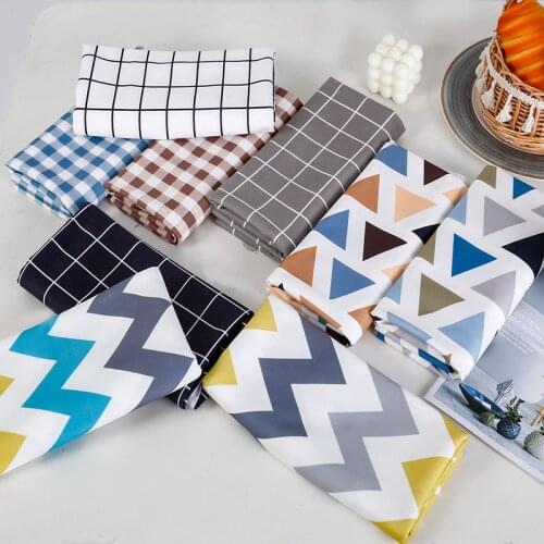 High-end Atmospheric Printed Velvet Fabric Smooth Delicate Cloth Sofa Pillow Tablecloth Fabrics Cloth Sewing Material by Meter