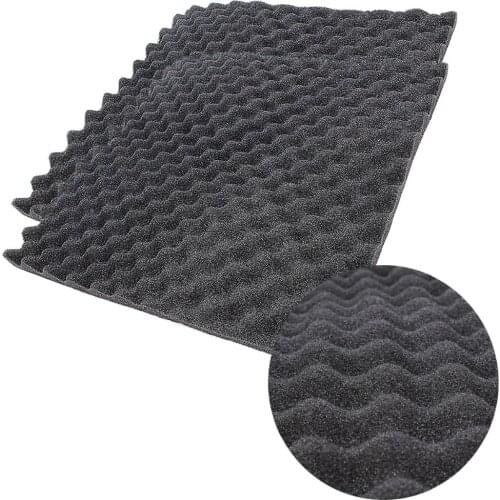 500*500*15mm High Density Acoustic Foam Sound Proof Cotton Noise Sponge Soundproof Foam For KTV Cinema Treatment