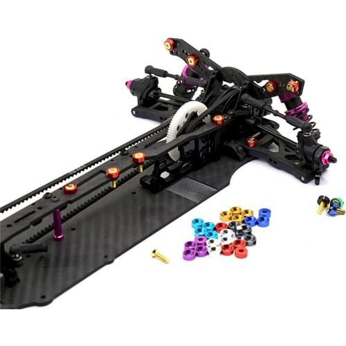 10pcs M3 Metal Washers Countersunk Head Gasket for Model RC Car Accessories