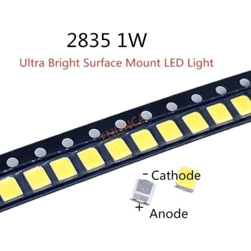 100-200pcs Original For LG LED LCD TV backlight lens beads 1W 3v 3528 2835 lamp beads cold cool white light