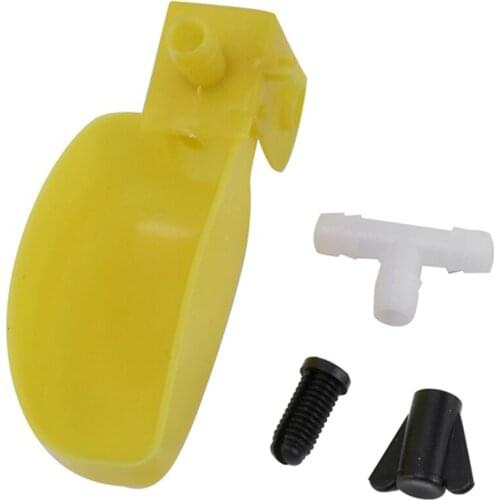 50 Pcs Poultry Feeding Supplies Quail Water Drinking Bowl Chicken Quail Pigeon Bird Suspension Drinking Fountain