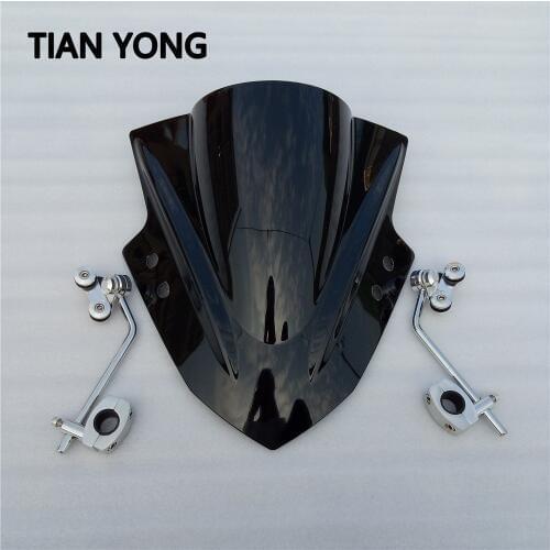 Motorcycle Modification Accessories Windshield Windscreen Bubble For Aprilia MANA850 SHIVER 750 900 DORSODURO 750 FACTORY