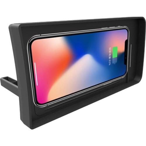 QI Wireless Car Charger For Range Rover Sport 2018-2019 Intelligent Infrared Fast Wireless Charging Phone Holder