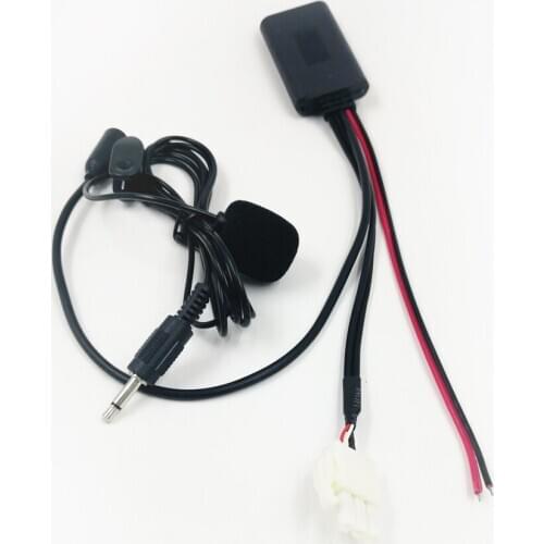 Biurlink Wireless Bluetooth 5.0 Motor Aux Cable Handsfree Phone Call Adapter for Honda Goldwing GL1800