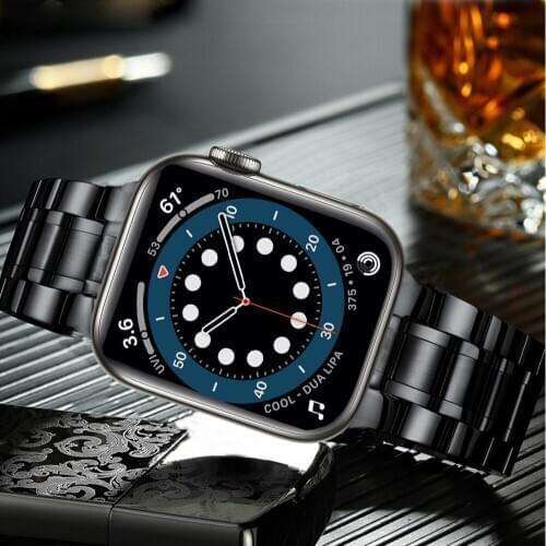 Bracelet for apple watch 6 se strap for iwatch band series 5 4 3 44mm 42mm 40mm 38mm upgraded version Stainless Steel wristband