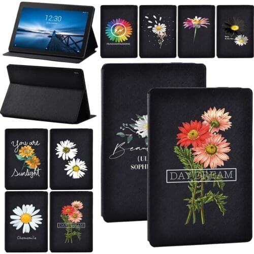 For Lenovo Tab M10 /Tab E10/Lenovo Tab M10 Plus TB-X606F/X Stand Cover PU Leather Tablet Cover Case + Free Stylus