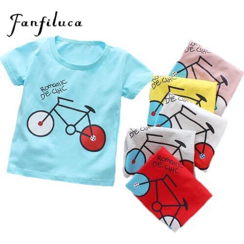 Футболки с коротким рукавом для малышей Fanfiluca China At AliExpress