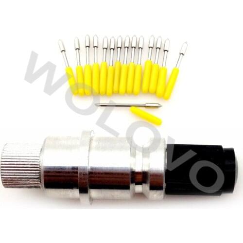 Graphtec CB09 Silhouette Cameo Craftrobo Holder +15pc 30 Degree Cutting Plotter Knife CB09U Vinyl Cutter Blades