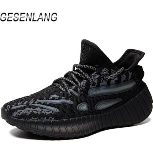 Mens Stylish Running Shoes Big Size Lightweight Soft Breathable Comfortable Outdoor Sports Jogging Walking Casual Male Sneakers
