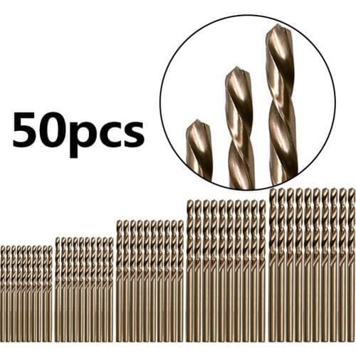 HSS Cobalt Twist Drill Bit Set HSS M35 Co Drill Bit 1mm 1.5mm 2mm 2.5mm 3mm used for Steel Stainless Steel