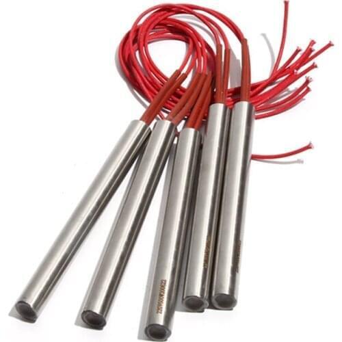 5PCS 18mm 98~115mm 201SUS Cartridge Heater 440W/450W/470W/500W/520W Heating Tube 110V/220V/380V Resistance Element