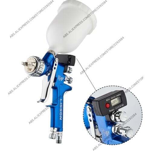 Newest Digital Display Spray Gun Pressure Car Paint Sprayer Water based Paint Gun for Cars Painting