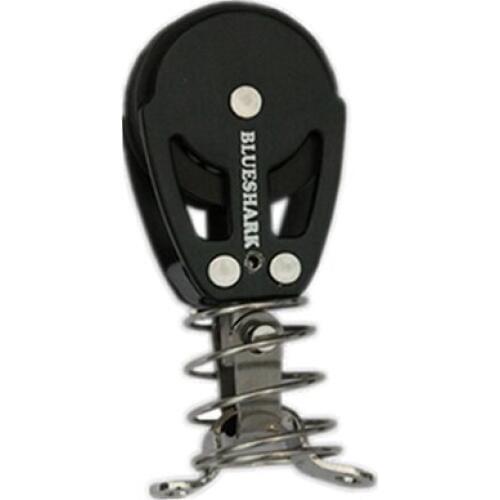 Sailboat Hardware 38 mm 1 1/2 Inch Aluminum Single Stand-up Swivel Block 2250-T