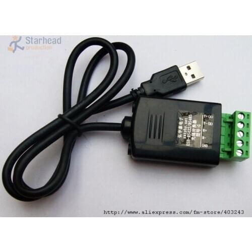 Optical Isolated USB 2.0 to RS485 RS-485 RS422 RS-422 Converter Adapter, 600W Surge Protection,Support Win7