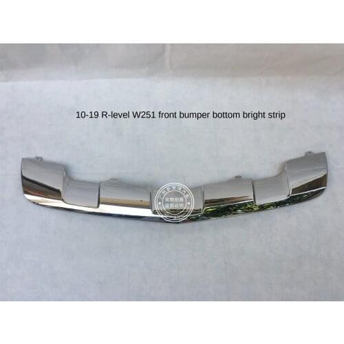 It is suitable for w251 r280 R300 r320 R350 front bar bright strip electroplating guard panel trim strip