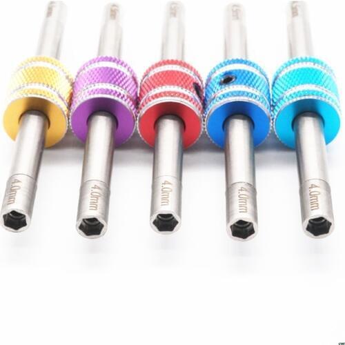 Mini 4wd Hexagonal Turnbuckles 4-4.5mm Self-made Parts For Tamiya Pro Tool For Installing and Removing Nut