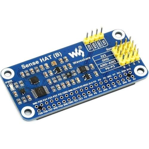 Raspberry Pi 3b+ Sensor Expansion Board Full Color LED Astro Pi Sense HAT