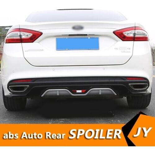 For Ford MONDEO ABS Rear Bumper Diffuser Protector For 2013-2018 MONDEO 4C Body kit bumper rear Front shovel lip rear spoiler