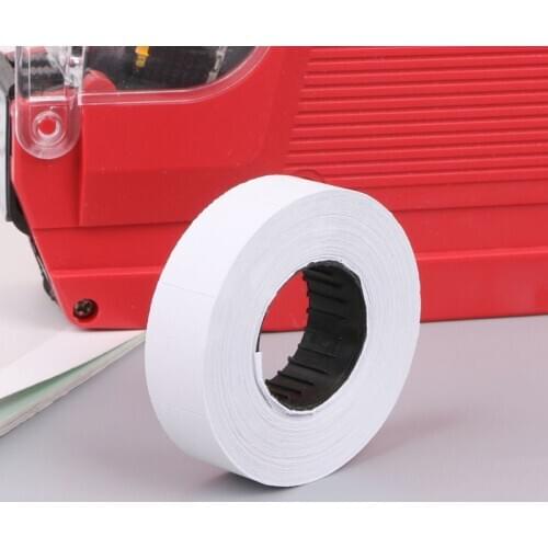 10 Rolls Price Label Paper Refill Tag Mark Sticker Double Row For MX-6600 Labeller Gun