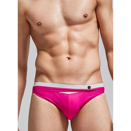 2020 plus size New Low Waist solid Mens Boxer Briefs Swimming Swim Shorts Trunks Swimwear Quick dry Pants Swim briefs