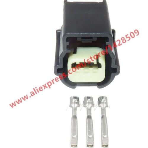 5 Sets 3 Pin Reversing Radar Harness Plug Car Waterproof Cable Female Connector With Pins 31404-3700