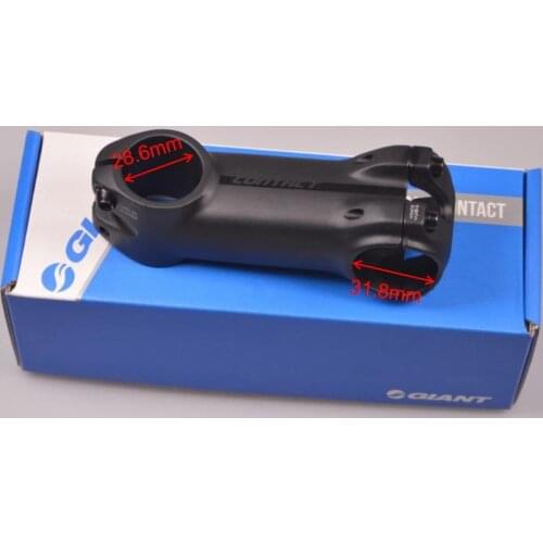 GIANT contact Aluminum bike stem bicycle stem 28.6*31.8*70/80/90/100/110/120MM 8 degrees