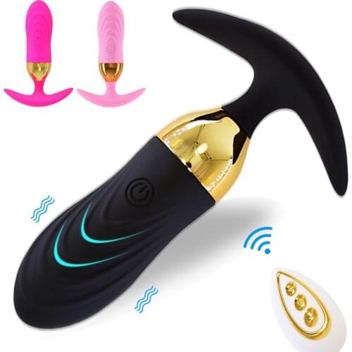 Wireless Vibrator Egg Anal Butt Plug Remote Control Sex Toys for Women Men Adult Products Clitoris Stimulator Prostate Massager