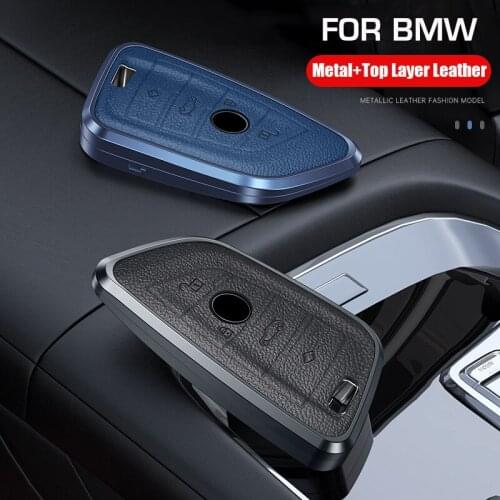 Car Key Case Cover Key Bag For Bmw F20 G20 G30 X1 X3 X4 X5 G05 X6 Accessories Car-Styling Holder Shell Keychain Protection