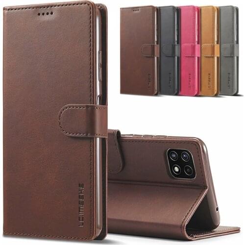 Case For Samsung A22 5G Case Leather Vintage Phone Case On Samsung Galaxy A22 Case Flip Magnetic Wallet Cover For Samsung A22 5G